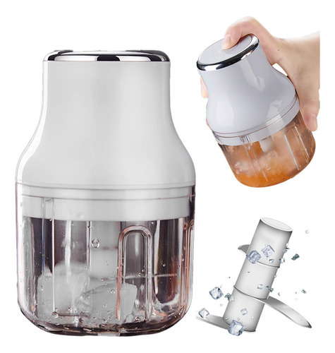Mini Máquina Trituradora De Hielo Raspado Eléctrica Usb