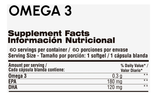 B Complex, Zinc, Vitamina C + Omega 3 60 Softgels Qualivits