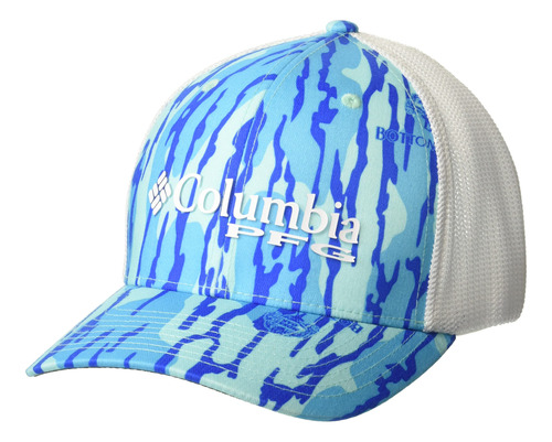 Columbia Gorra Unisex Pfg De Malla De Camuflaje, Baja, Gulf.