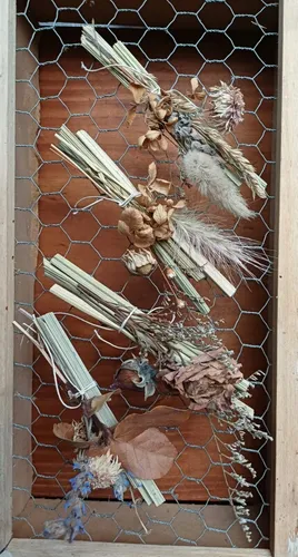 Souvenir Ramitos Flores Secas Frasco Decoracion Packaging