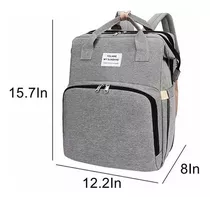 Comprar Bolso Tipo Pañalera, Cambiador, Cuna, Morral Multifuncional