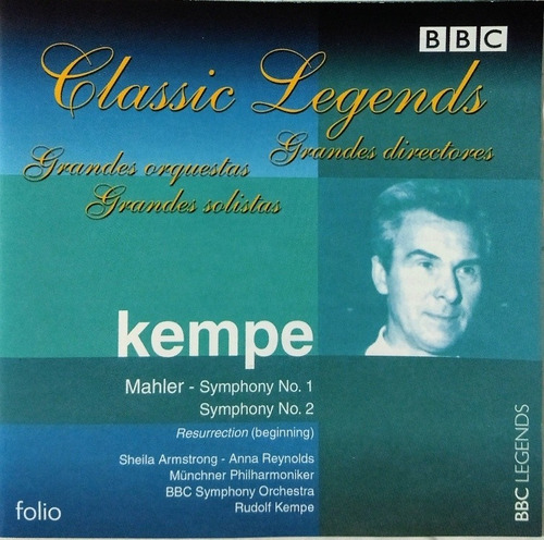 Música Clásica  Cd Nuevo  Kempe B B C Grandes Directores