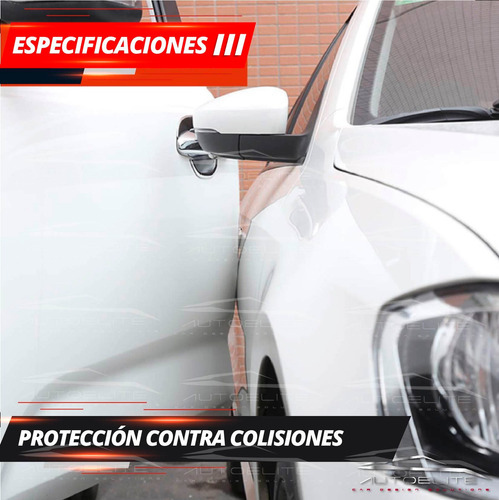 Imagen 7 de 10 de Cinta Protector Filo De Puertas Para Auto 5 Metros Colores