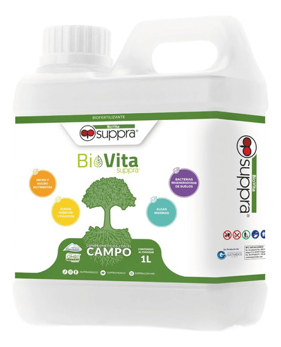 Biovita Suppra Bioestimulante Orgánico