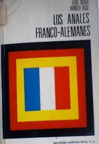 Comprar Carlos Marx & Arnold Ruge - Los Anales Franco Alemanes