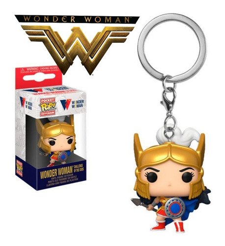 Funko Pop! Original Keychain Dc Wonder Woman Challenge Gods