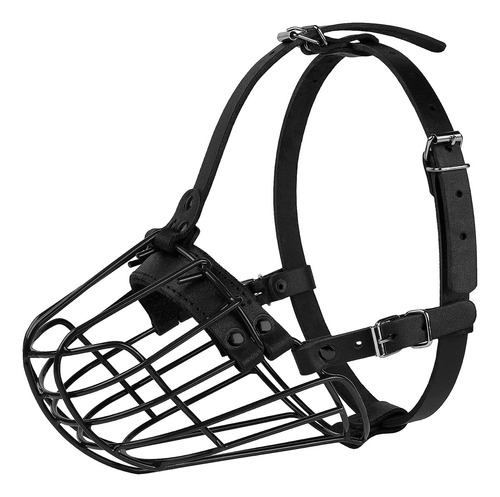 Máscara De Metal Pitbull Dog Bozal Amstaff Secure Wire Ba