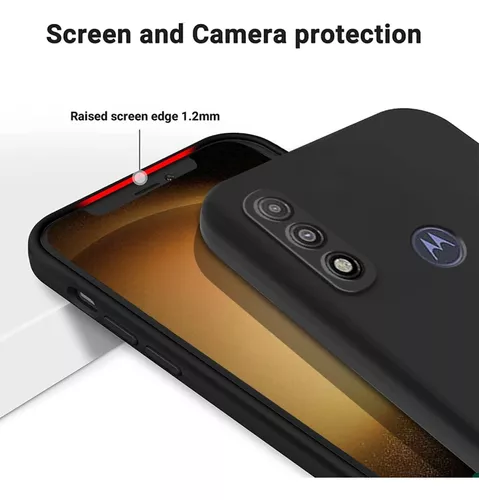 Para Motorola Moto G84 5G Funda para teléfono a prueba de golpes de  silicona líquida de color puro (amarillo)