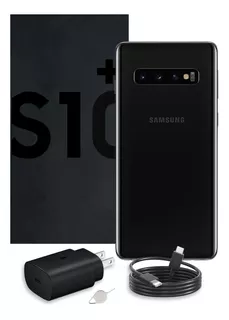 Samsung Galaxy S10 Plus 128 Gb Negro 8 Gb Ram Con Caja Original
