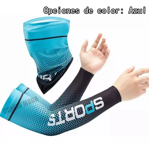 Guantes De Manga Larga Para Hombre Mujer Manguitos Protección UV Solar  Deportes