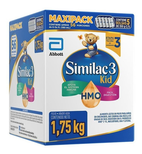 Formula De Crecimiento Similac 3 Kid Prosensitive Econopack