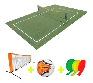 Kit Net Futbol Tenis 5.5 Mt + Pelota + Cinta De Marcación
