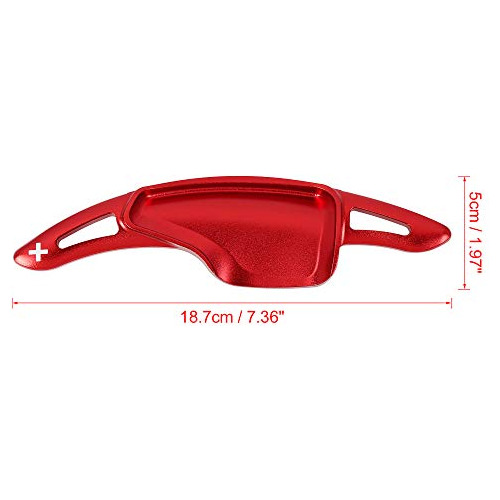 Pair Red Steering Wheel Shift Paddle Shifter For Chevro...