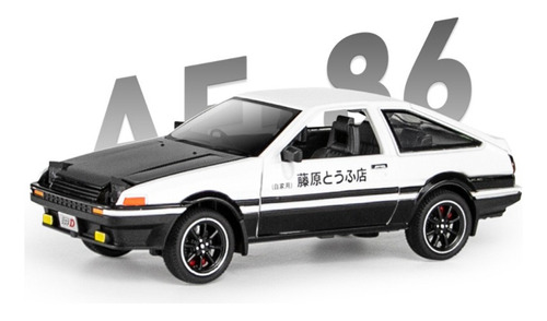 D Toyota Corolla 1984 Ae86 Miniatura Metal Autos Colecciones