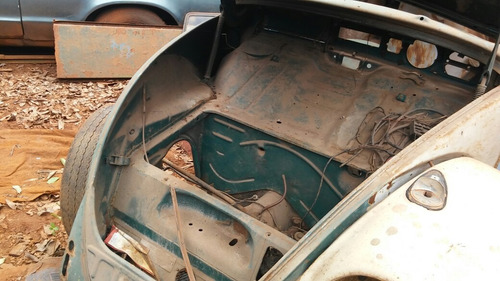 Volkswagen Fusca 1964 Carroceria Original Excelente Lata