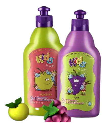 Shampoo Kids Uva Y Manzana Unique Yanbal Salvando Al Planeta