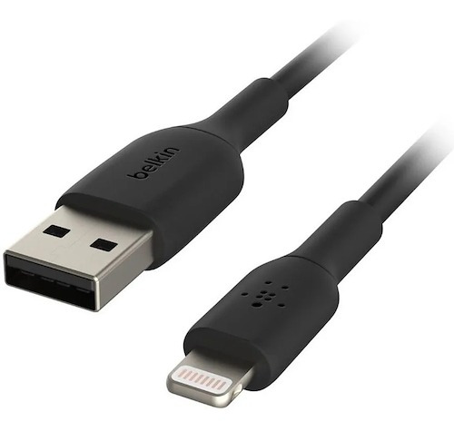 Imagen 3 de 4 de Cargador Belkin Auto 12v 4.8a 24w + Cable Usb-a Lightning 1m