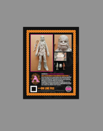 Preproducción Hasbro Figura Chewbacca Star Wars Black Series (Usado)