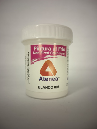 Pintura Al Frío Atenea Blanco 100% Original Pack 2unids