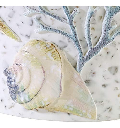 Avanti Linens Coastal Terrazzo - Soporte Para Cepillos De Di