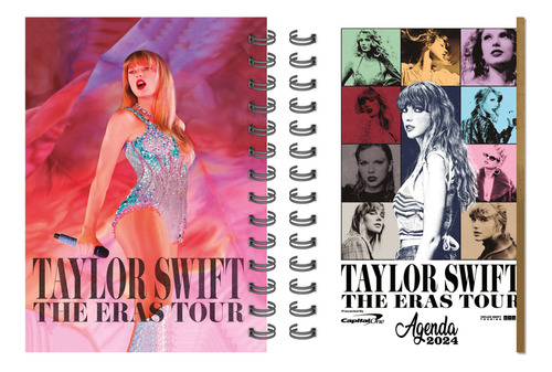 Taylor Swift Agenda 2 Días Por Página 2024
