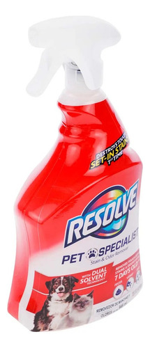 Resolve Pet Specialist Limpiador De Manchas Y Olores 946 Ml