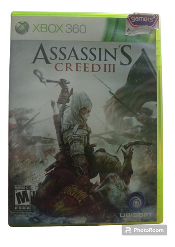 Assassin's Creed 3 Xbox 360 Completo 2 Discos