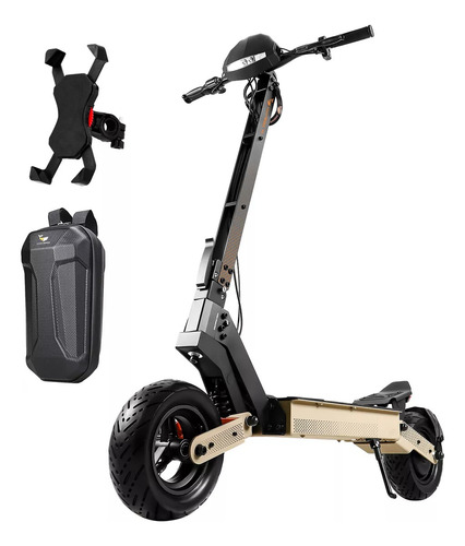 Scooter Eléctrico H4 Motor Potencia Máx. 2400w Honey Whale Naranja