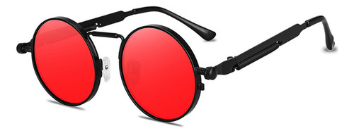 Gafas De Sol Clásicas De Estilo Punk Para Mujer Con Espejo A