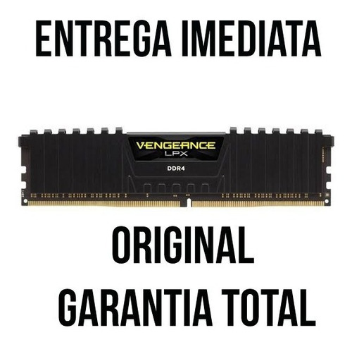 Memória Ram Gamer Desktop Ddr4 16gb 3000mhz Cl16 Corsair