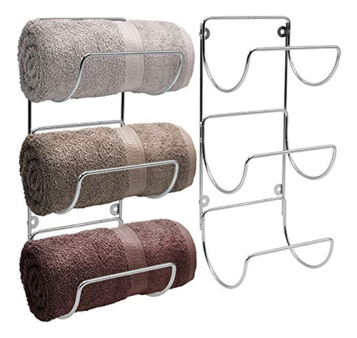 Sorbus Towel Rack Holder Set - Organizador De Almacenamiento