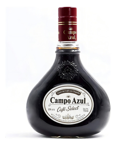 Pack De 2 Licor Campo Azul Café Select 750 Ml