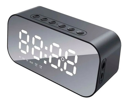 Parlante Reloj Despertador Inalambrico Portatil Bluetooth