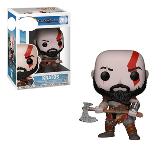 Figura Pop Kratos Con Barba - God Of War