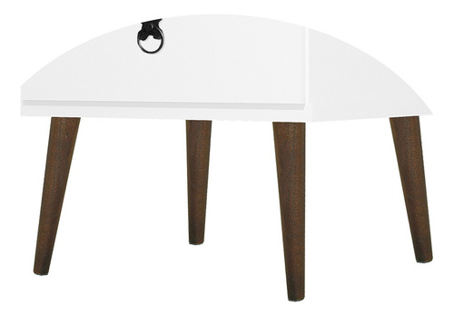 Mesa De Cabeceira Para Quarto Retrô 3 Gavetas Organiza Madri