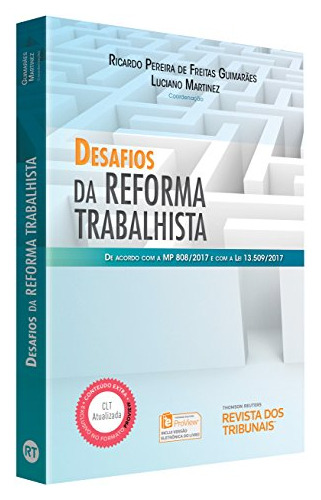 Libro Desafios Da Reforma Trabalhista De Ricardo Pereira De