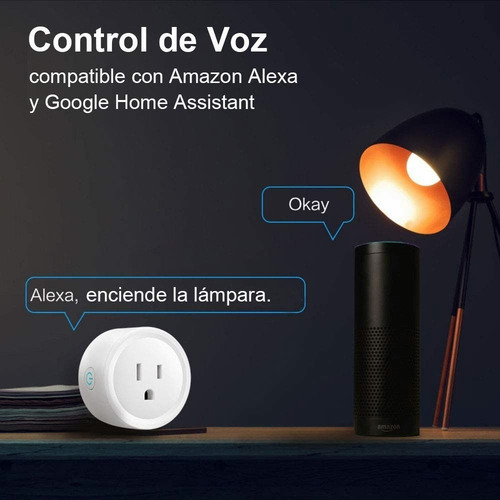 De Enchufe Inteligente Wifi Smart Plug Para Alexa Google