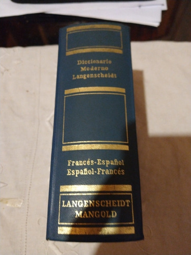 Diccionario Moderno Langenscheidt - Francés Español
