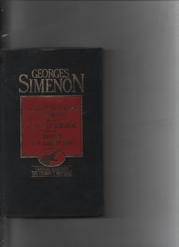  Las Investigaciones De Maigret - Georges Simenon - M-1520