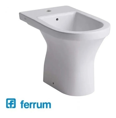 Sanitario Varese Bide Blanco Monocomando Porcelana Ferrum