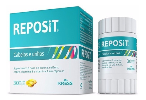 Vitamina Para Cabelos E Unhas Reposit C/ 30 Cáps