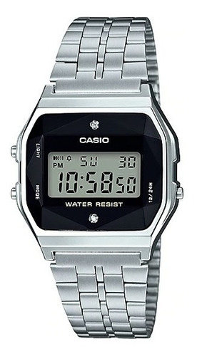 Reloj Casio Vintage Digital Diamante Unisex A159wad1vt