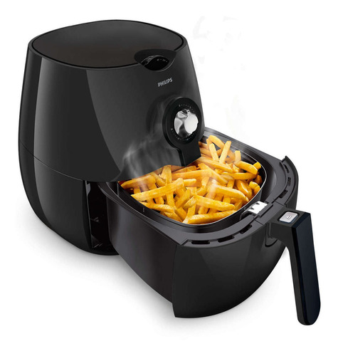 Freidora Aire Philips Hd9218/51 Sin Aceite Negro Profundo