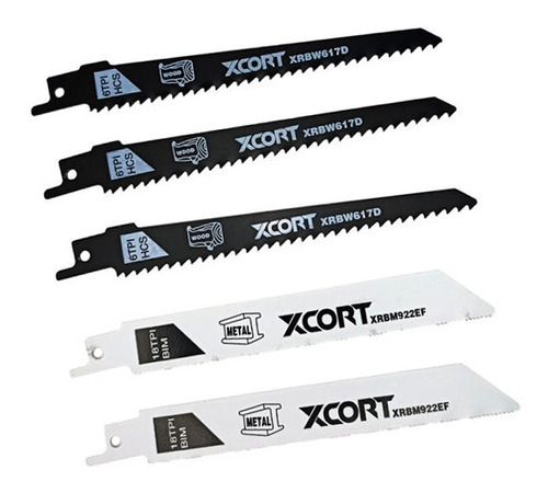 Hojas Para Sierra De Sable Xcort® (5pcs) Mod. Xrmw 0 5 0 2