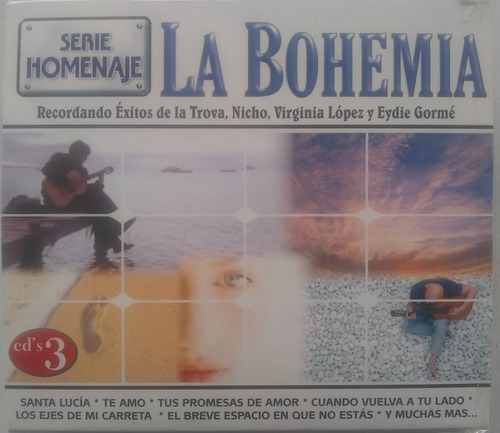 Imagen 1 de 2 de La Bohemia 3 Cd Varios Artistas