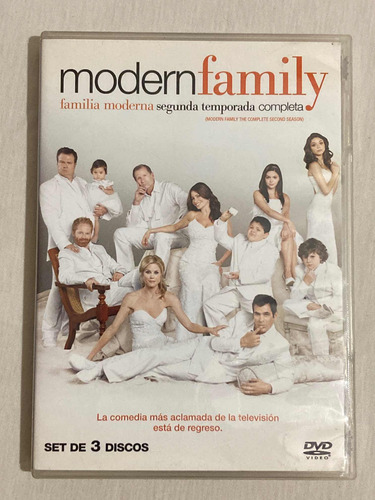 Modern Family Segunda Temporada Completa Dvd Mx Región 1 Y 4