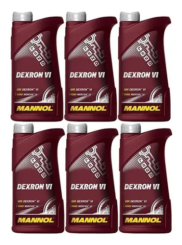 6l Aceite De Caja Automatica Mannol Atf Dexron Vi - Atf+4