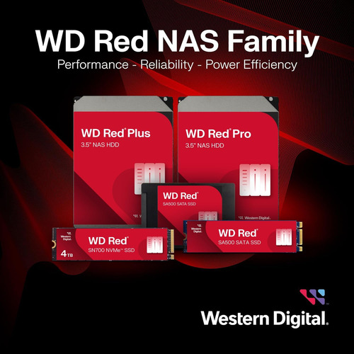 Western Digital Wd Red Plus De 8 Tb Nas Disco Duro Interno H
