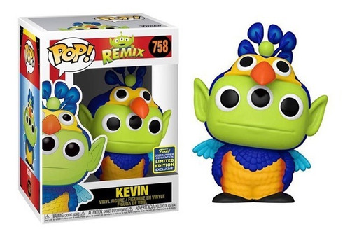 Funko Pop! Pixar Remix Alien As Kevin #758 Sdcc2020 Exclusiv