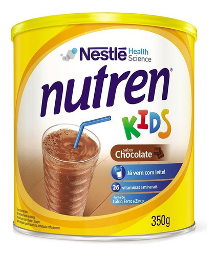 Nutren Kids Sabor Chocolate 350gr Kit C/04